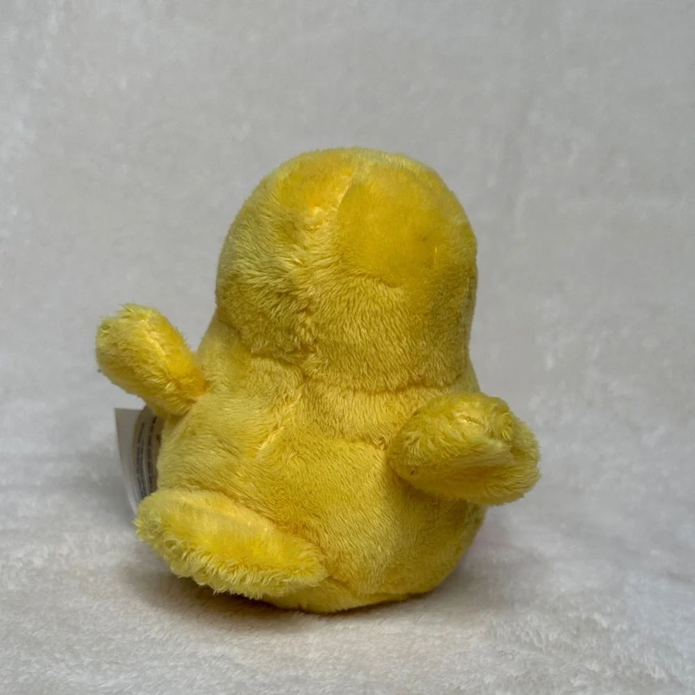 Cheerful Baby Chick Dog Toy Yellow and Orange Like New Easter Gift